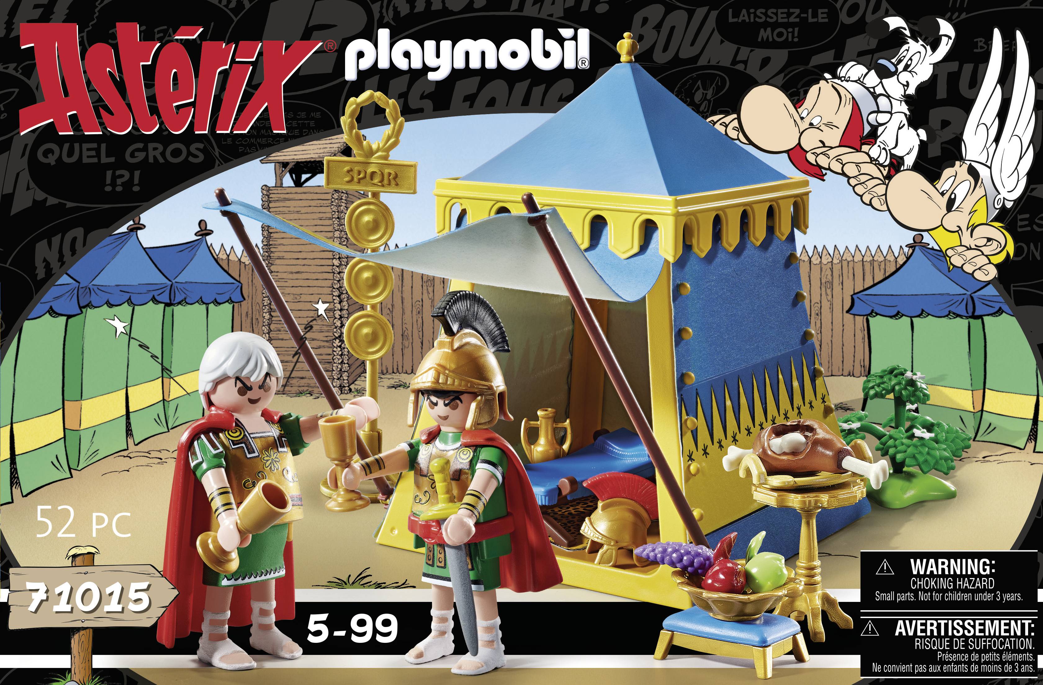 Playmobil® Asterix Anführerzelt mit Generälen 71015