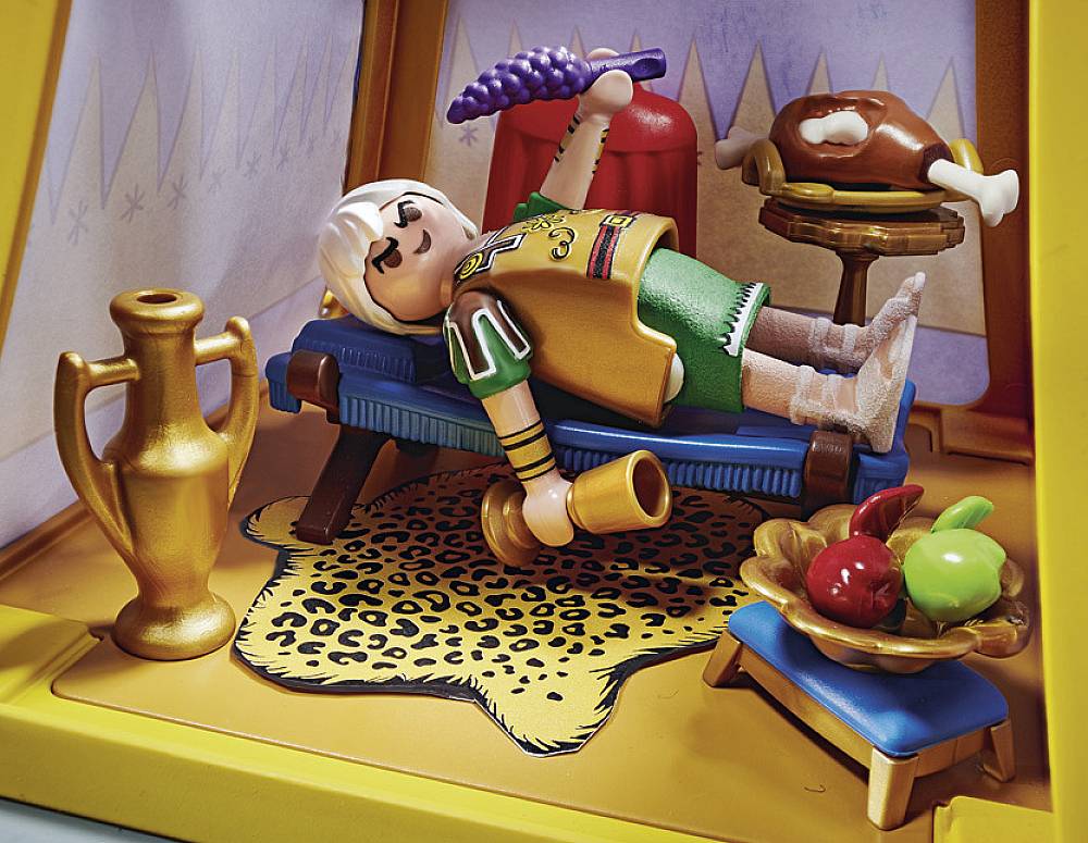 Playmobil® Asterix Anführerzelt mit Generälen 71015