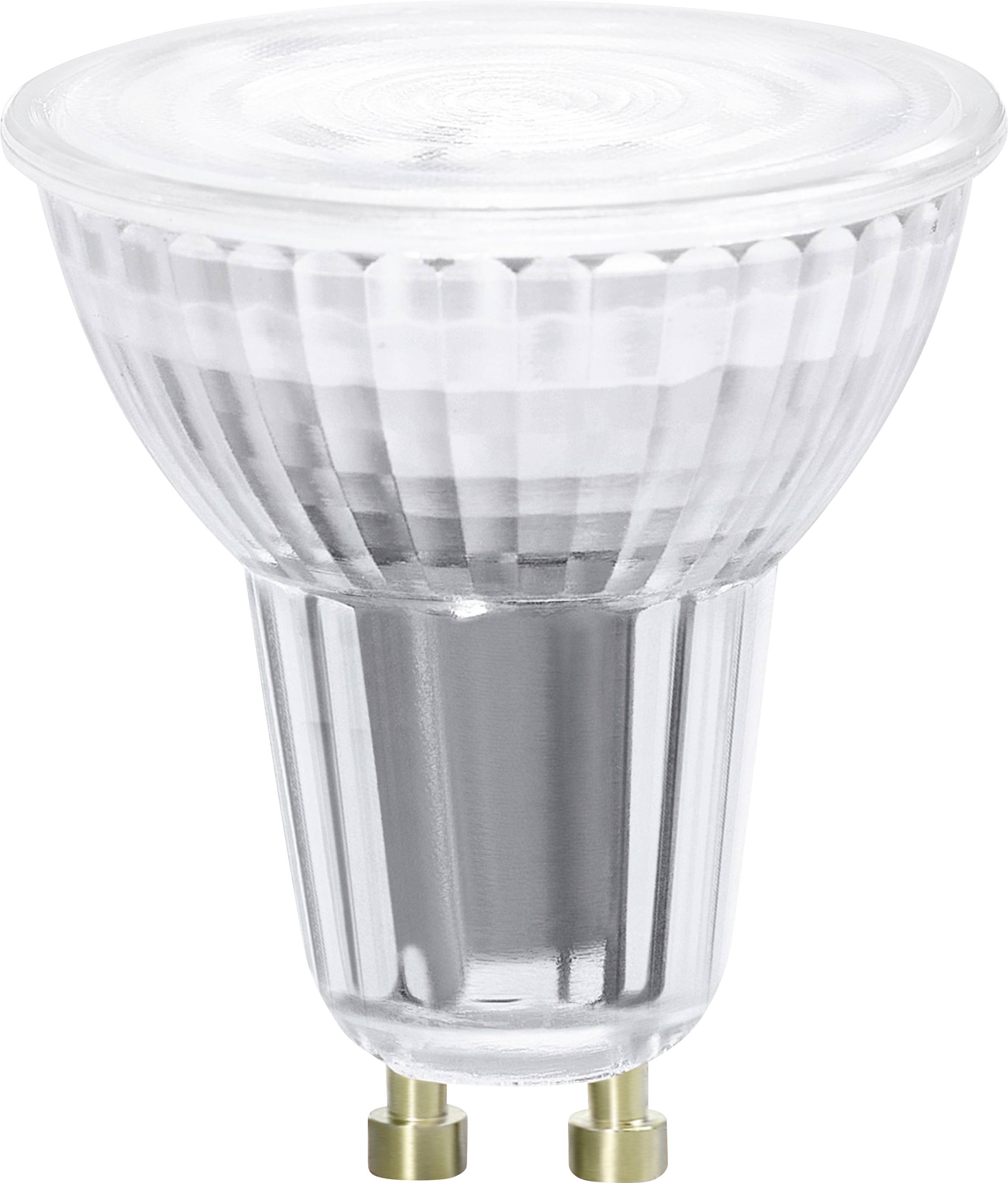 LEDVANCE LED-Leuchtmittel EEK: G (A - G) 4058075575776 GU10 4.9W Warmweiß bis Neutralweiß