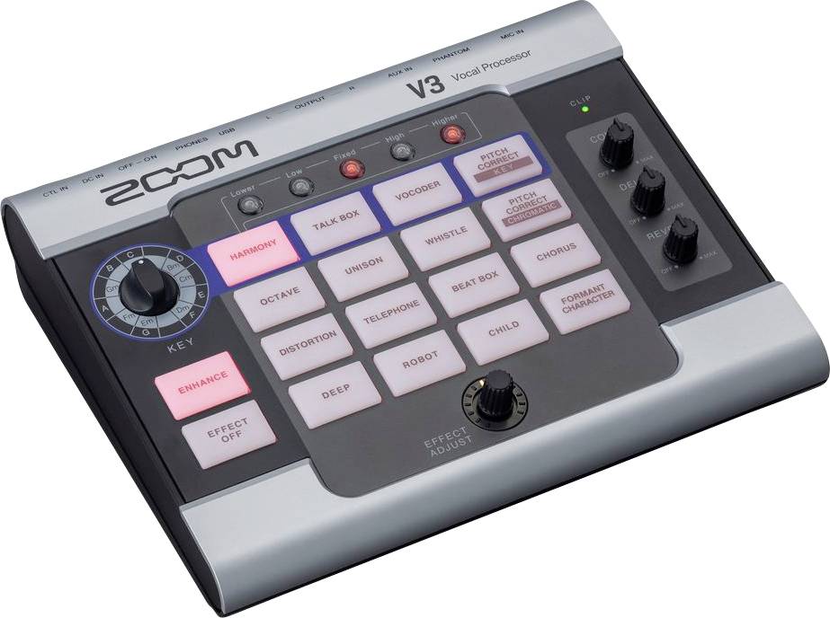 Zoom V3 Audio-Recorder Silber (ASTM D 1000)