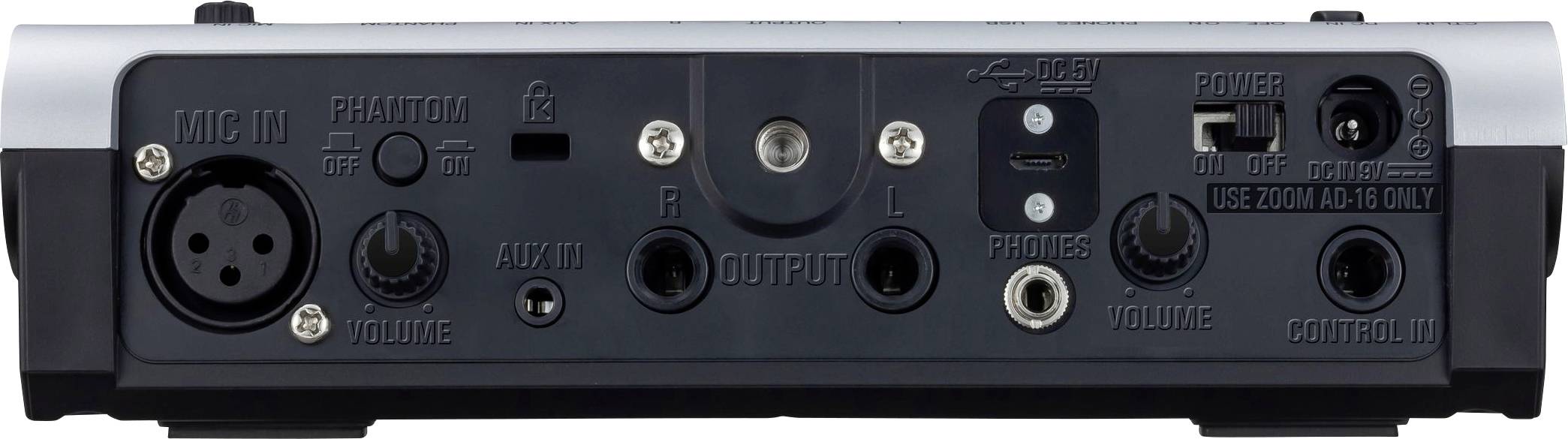 Zoom V3 Audio-Recorder Silber (ASTM D 1000)