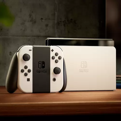 Nintendo Switch OLED Konsole 64GB Weiß Nintendo Switch OLED Konsole 64GB Weiß