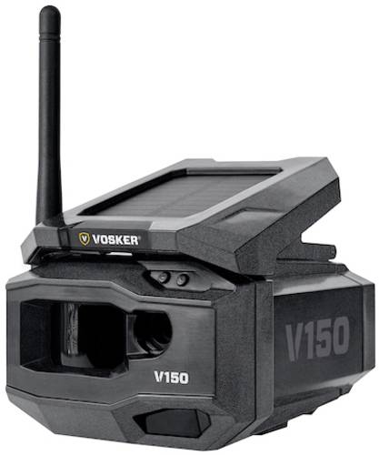 Vosker V150 LTE Wireless Outdoor Solar Wildkamera Zeitrafferfunktion Schwarz Grau  - Onlineshop Voelkner