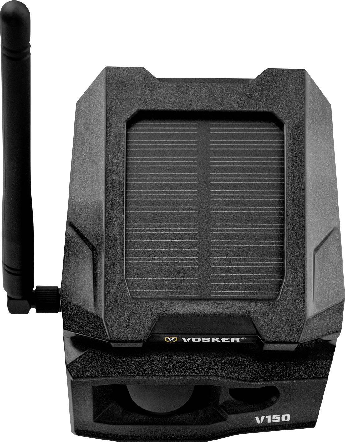 Vosker V150 LTE Wireless Outdoor Solar Wildkamera Zeitrafferfunktion, 4G Bildübertragung, GSM-Modul Schwarz-Grau