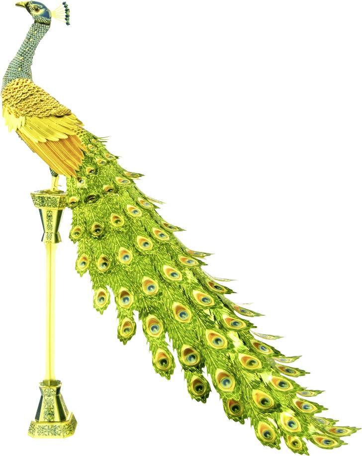 Metal Earth Iconx Peacock Metallbausatz