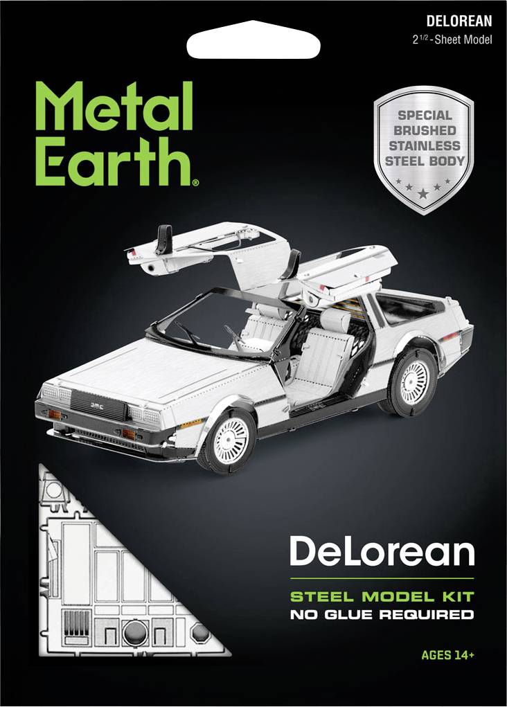 Metal Earth Delorean Metallbausatz