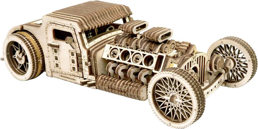 Wood Trick Hot Rod Bausatz
