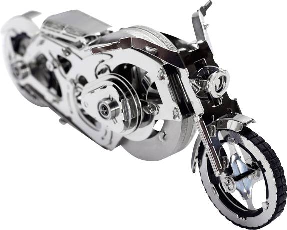 Time for Machine Chrome Rider Metallbausatz