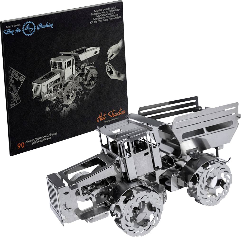 Time for Machine Hot Tractor Metallbausatz