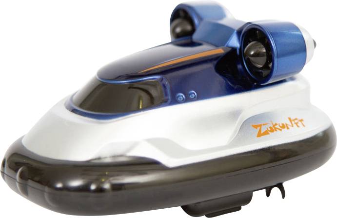 Invento Mini Hoverboat Blue RC Einsteiger Motorboot RtR 85 mm