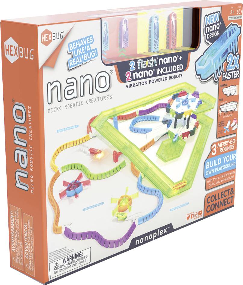 HexBug Nano Flash Nanoplex-Habitat 67-teilig Spielzeug Roboter