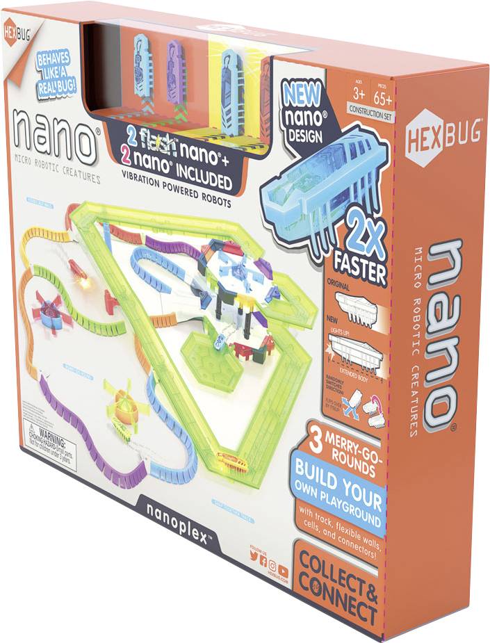 HexBug Nano Flash Nanoplex-Habitat 67-teilig Spielzeug Roboter