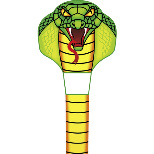 Ecoline Drachen Emerald Cobra Kite Spannweite (Details) 670mm Windstärken-Eignung 2 - 5 bft