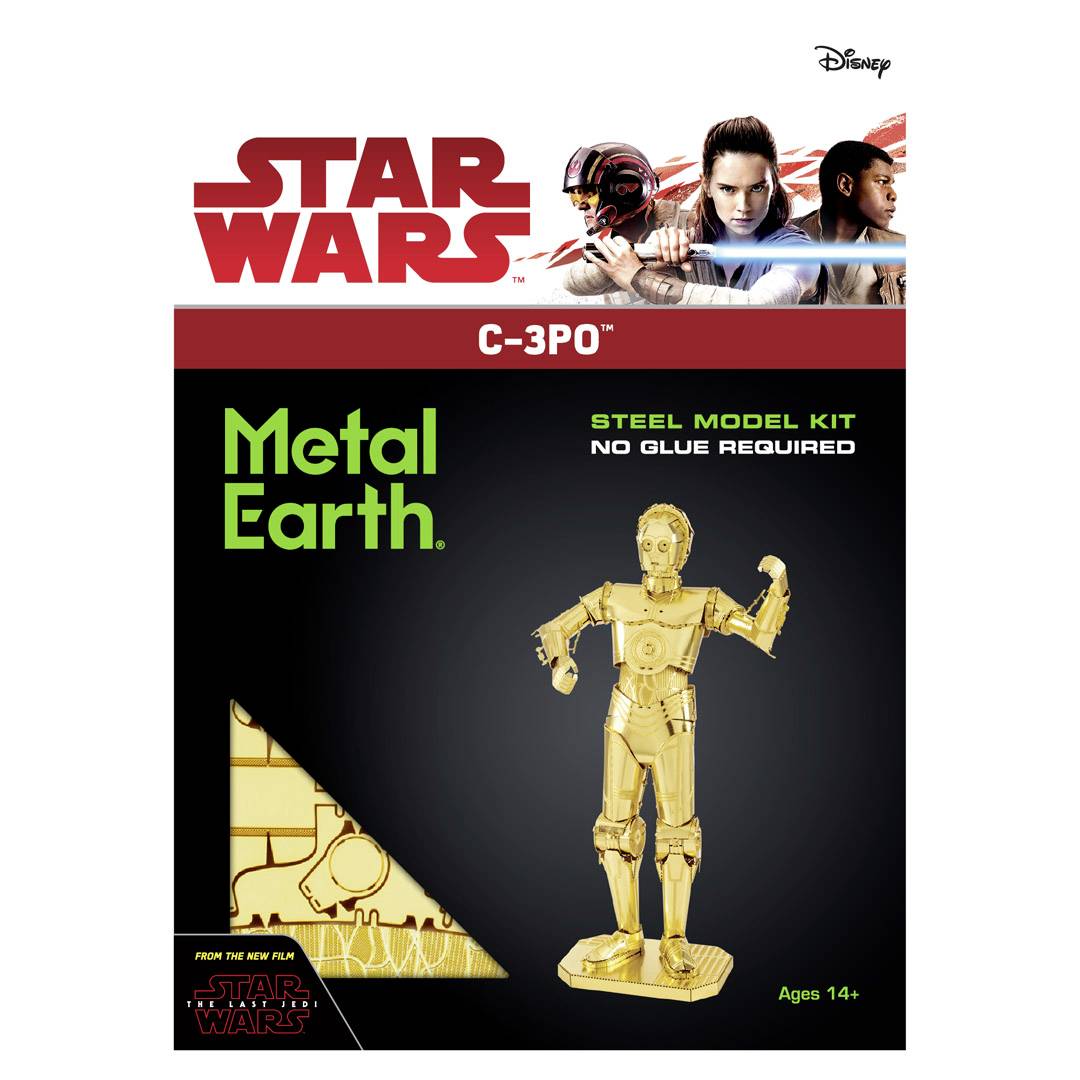 Metal Earth C-3PO gold Metallbausatz