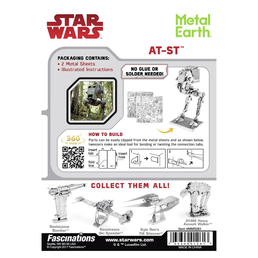 Metal Earth Star Wars AT-ST Metallbausatz