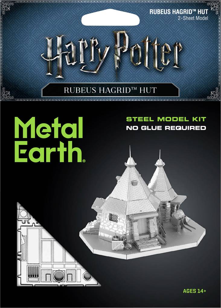 Metal Earth Harry Potter Hagrids Hut 502771, 1x -00032309034417