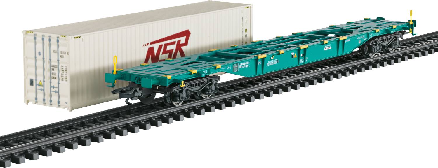 Märklin 47135 H0 Containerwagen der Lineas NV/SA