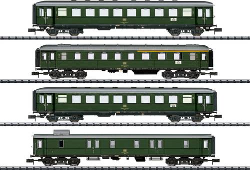 MiniTrix 18709 N 4er-Set Personenwag. Nahverkehr der DB, MHI