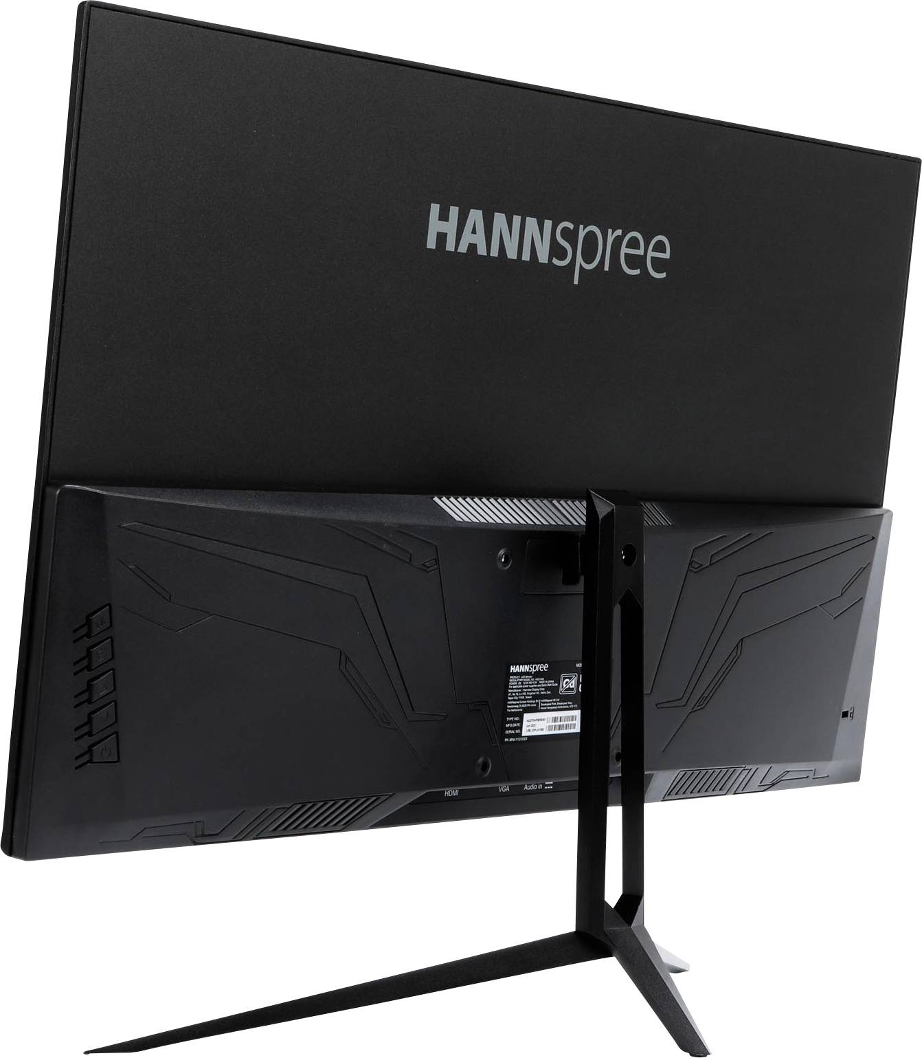 Hannspree HC270HPB LED-Monitor EEK D (A - G) 68.6 cm (27 Zoll) 1920 x 1080 Pixel 16:9 5 ms HDMI®, VGA, Audio-Line-in TN LED