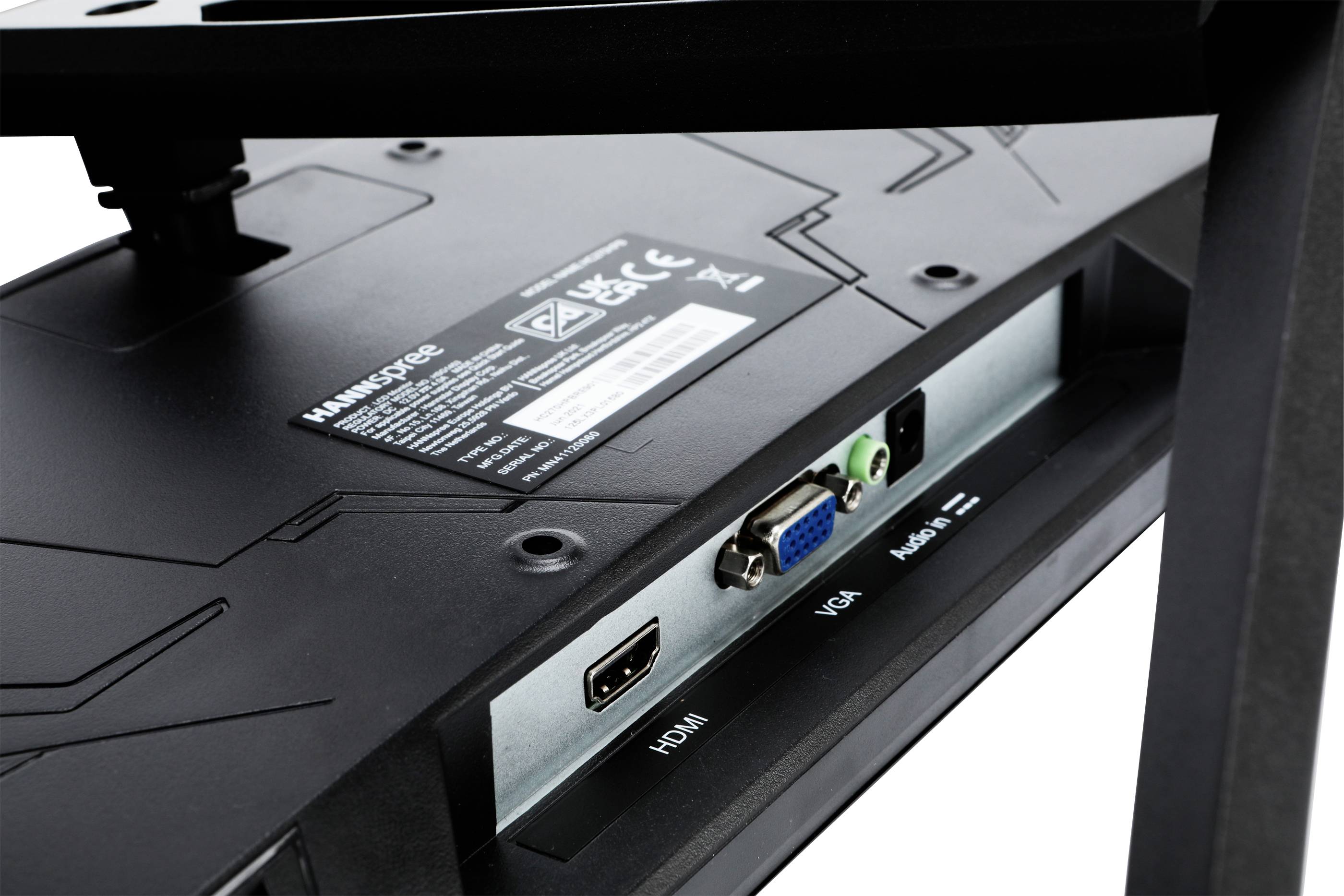 Hannspree HC270HPB LED-Monitor EEK D (A - G) 68.6 cm (27 Zoll) 1920 x 1080 Pixel 16:9 5 ms HDMI®, VGA, Audio-Line-in TN LED