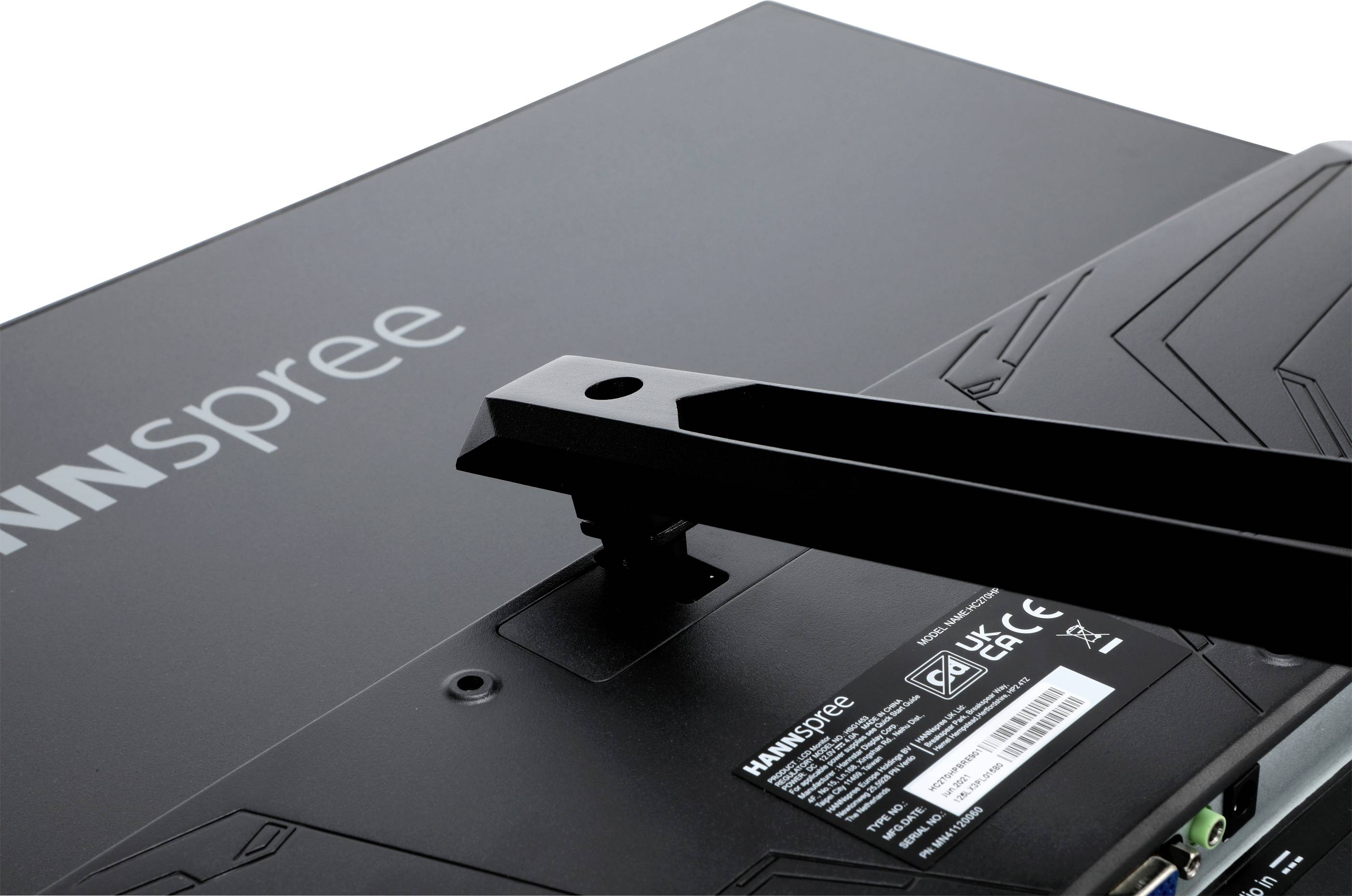 Hannspree HC270HPB LED-Monitor EEK D (A - G) 68.6 cm (27 Zoll) 1920 x 1080 Pixel 16:9 5 ms HDMI®, VGA, Audio-Line-in TN LED