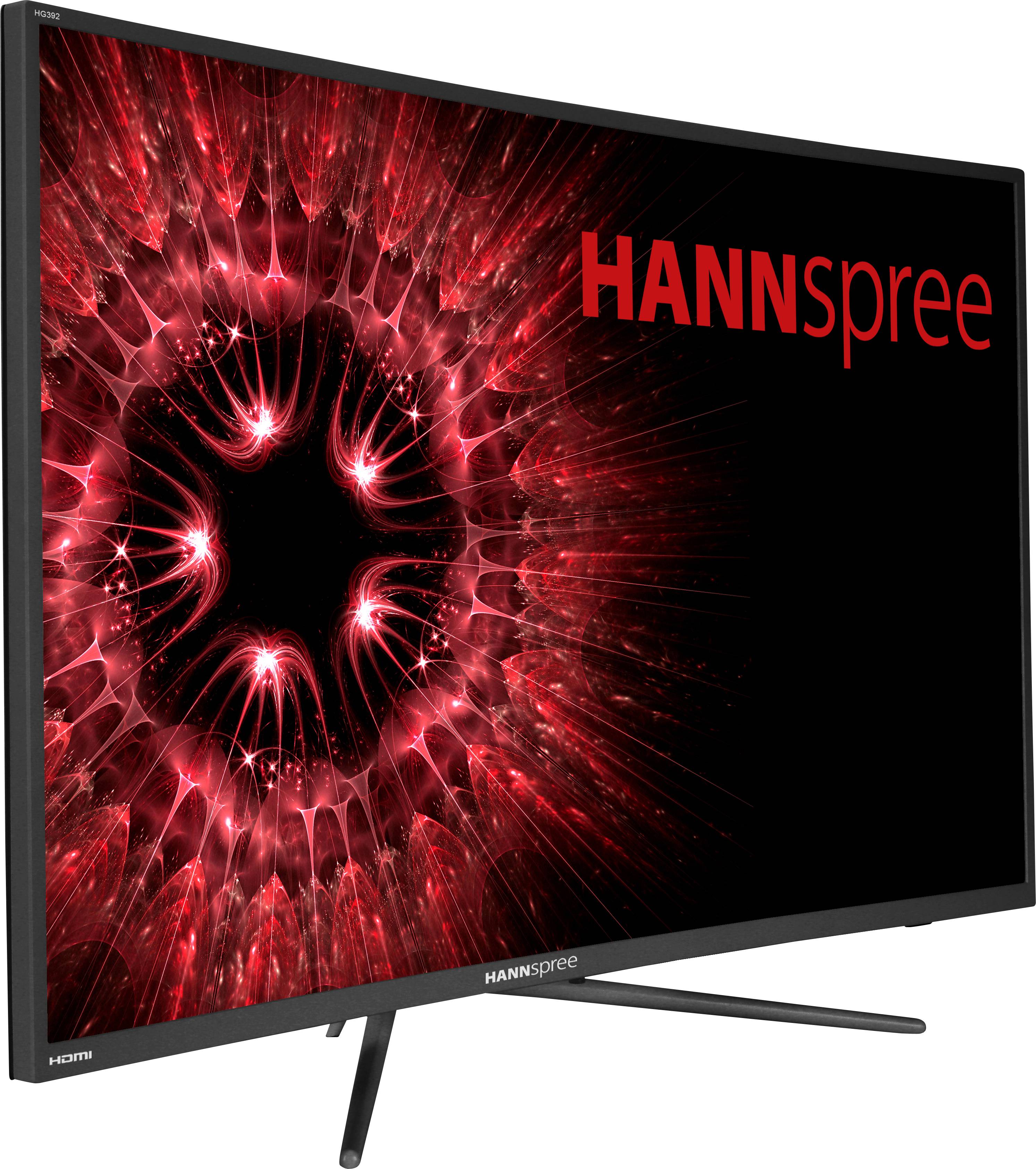 Hannspree HG392PCB Curved WQHD LED-Monitor EEK G (A - G) 97.8 cm (38.5 Zoll) 2560 x 1440 Pixel 16:9 5 ms HDMI®, DisplayPort, Audio-Line-in VA LED