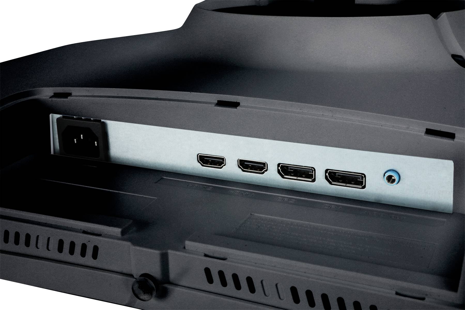 Hannspree HG392PCB Curved WQHD LED-Monitor EEK G (A - G) 97.8 cm (38.5 Zoll) 2560 x 1440 Pixel 16:9 5 ms HDMI®, DisplayPort, Audio-Line-in VA LED