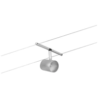 Paulmann WireDC Spot Cup Niedervolt-Seilsystem-Leuchte GU5.3 Chrom (matt), Chrom Paulmann WireDC Spot Cup Niedervolt-Seilsystem-Leuchte GU5.3 Chrom (matt), Chrom