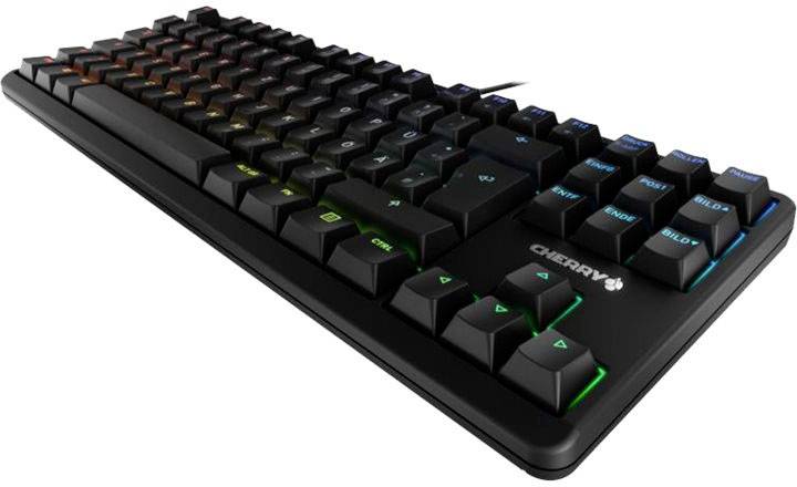 CHERRY G80-3833LWBGB-2 Kabelgebunden Gaming-Tastatur Englisch, QWERTY Schwarz