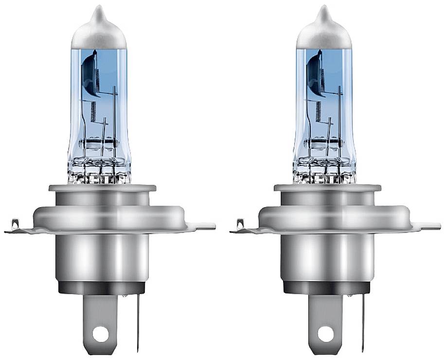 Osram Automotive 4062172387415 Halogen Leuchtmittel COOL BLUE® INTENSE H4 55W 12V