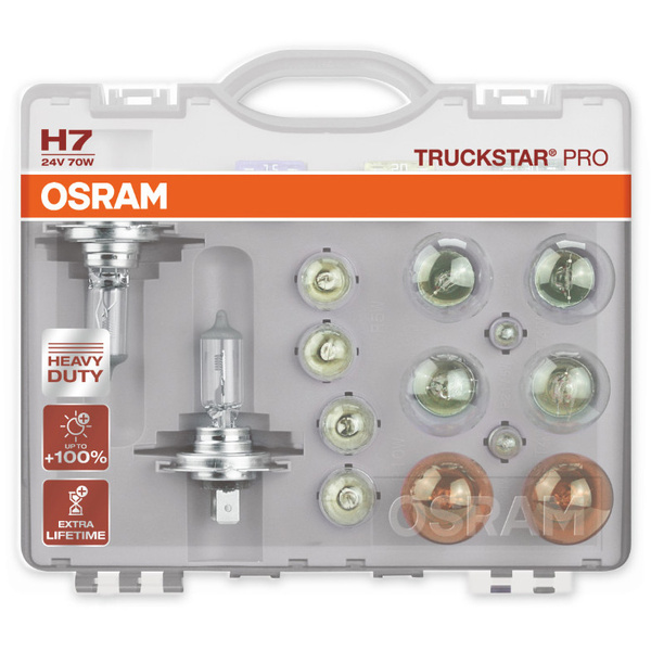 OSRAM CLK H7TSP Boîte d'ampoules halogène de rechange Truckstar 24 V