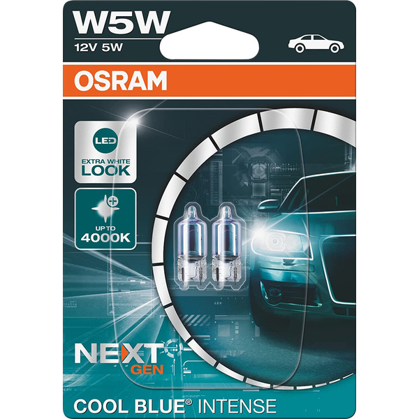 OSRAM 2825CBN-02B Signal Leuchtmittel COOL BLUE® INTENSE W5W 5 W 12 V