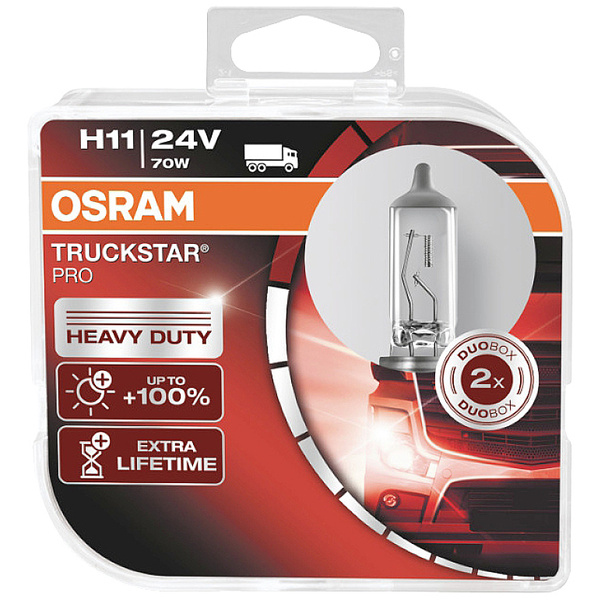 OSRAM 64216TSP-HCB Halogen Leuchtmittel Truckstar H11 70 W 24 V