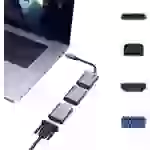 Hama 00200306 USB-C® / Mini-DisplayPort / HDMI / VGA Adapter [1x USB-C® Stecker - 1x Mini-DisplayPo Hama 00200306 USB-C® / Mini-DisplayPort / HDMI / VGA Adapter [1x USB-C® Stecker - 1x Mini-DisplayPo