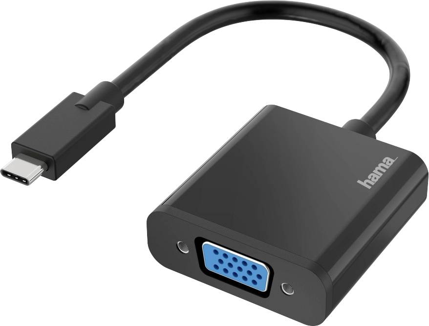 Hama USB 2.0 Adapter [1x VGA-Buchse - 1x USB-C® Stecker]