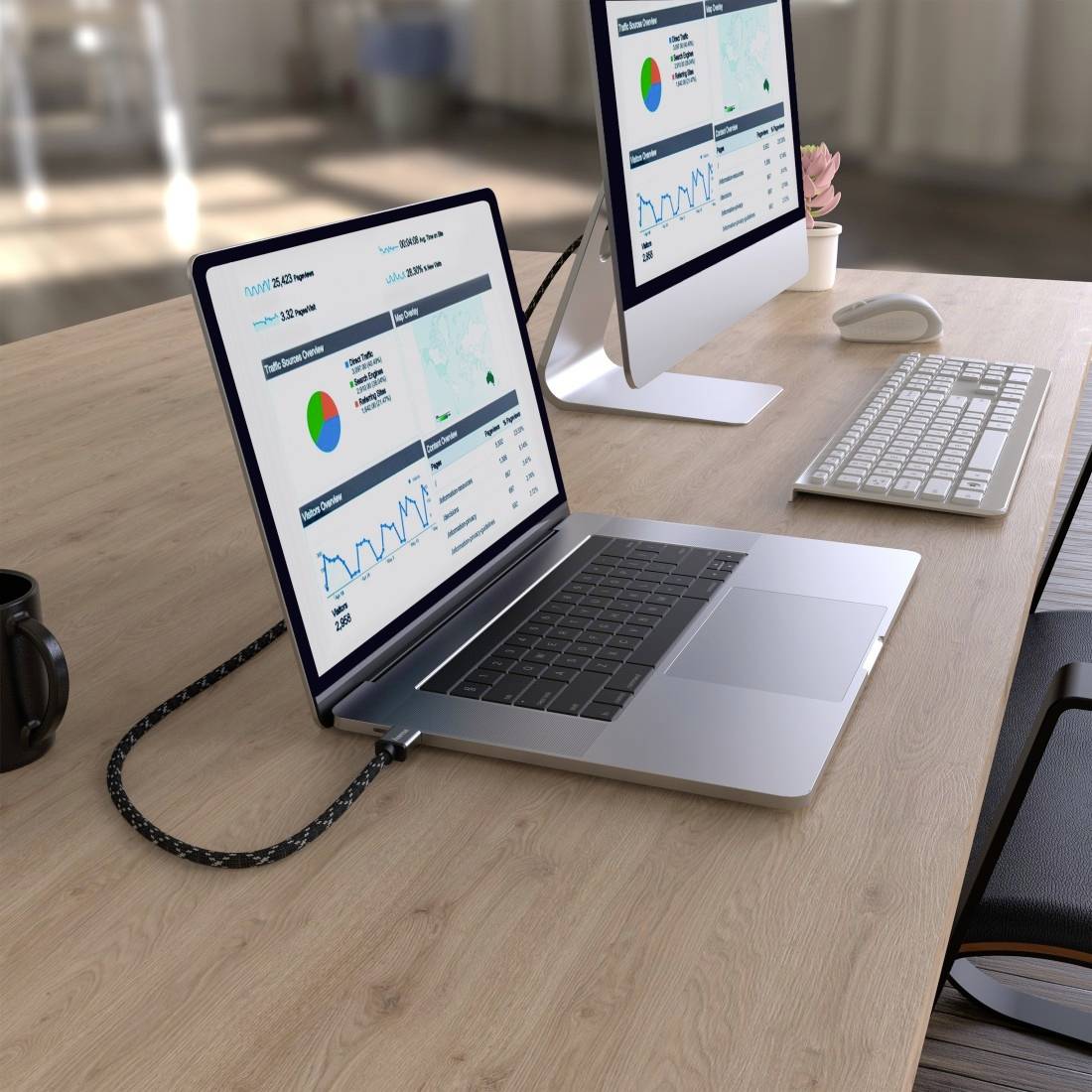 Hama HDMI Anschlusskabel HDMI-A Stecker, HDMI-A Stecker 2.00m Grau, Schwarz 00200504 8K UHD HDMI-Kabel