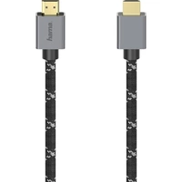 Hama HDMI Anschlusskabel HDMI-A Stecker, HDMI-A Stecker 2.00 m Grau, Schwarz 00200504 8K UHD HDMI-K Hama HDMI Anschlusskabel HDMI-A Stecker, HDMI-A Stecker 2.00 m Grau, Schwarz 00200504 8K UHD HDMI-K