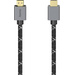 Hama HDMI Anschlusskabel HDMI-A Stecker, HDMI-A Stecker 2.00m Grau, Schwarz 00200504 Ultra HD (8K) HDMI-Kabel
