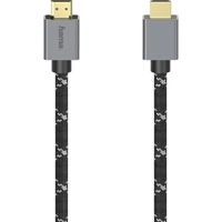 Hama HDMI Anschlusskabel HDMI-A Stecker, HDMI-A Stecker 2.00 m Grau, Schwarz 00200504 8K UHD HDMI-K Hama HDMI Anschlusskabel HDMI-A Stecker, HDMI-A Stecker 2.00 m Grau, Schwarz 00200504 8K UHD HDMI-K