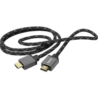 Hama HDMI Anschlusskabel HDMI-A Stecker, HDMI-A Stecker 2.00 m Grau, Schwarz 00200504 8K UHD HDMI-K Hama HDMI Anschlusskabel HDMI-A Stecker, HDMI-A Stecker 2.00 m Grau, Schwarz 00200504 8K UHD HDMI-K