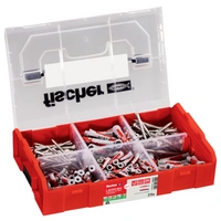 Fischer 561472 FIXtainer DuoPower / DuoSeal + S Dübel-Sortimentsbox 210 Teile Fischer 561472 FIXtainer DuoPower / DuoSeal + S Dübel-Sortimentsbox 210 Teile