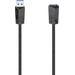 Hama USB-Kabel USB 3.2 Gen1 (USB 3.0 / USB 3.1 Gen1) USB-A Stecker, USB-A Buchse 1.50 m Schwarz 002