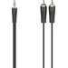 Hama 00200720 Klinke / Cinch Audio Anschlusskabel [1x Klinkenstecker 3.5 mm - 2x Cinch-Stecker] 1.5
