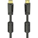 Hama HDMI Anschlusskabel HDMI-A Stecker, HDMI-A Stecker 10.00 m Schwarz 00205009 HDMI-Kabel