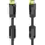 Hama HDMI Anschlusskabel HDMI-A Stecker, HDMI-A Stecker 10.00m Schwarz 00205009 HDMI-Kabel