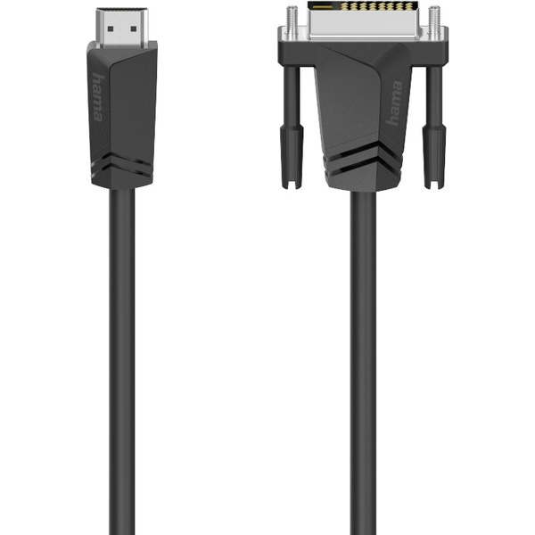 Hama HDMI / DVI Adapterkabel HDMI-A Stecker, DVI-D 18+1pol. Stecker 1.50 m Schwarz 00205018 HDMI-Ka