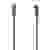 Hama 00205120 Klinke Audio Verlängerungskabel [1x UK-Stecker - 1x Klinkenbuchse 3.5 mm] 3 m Schwarz