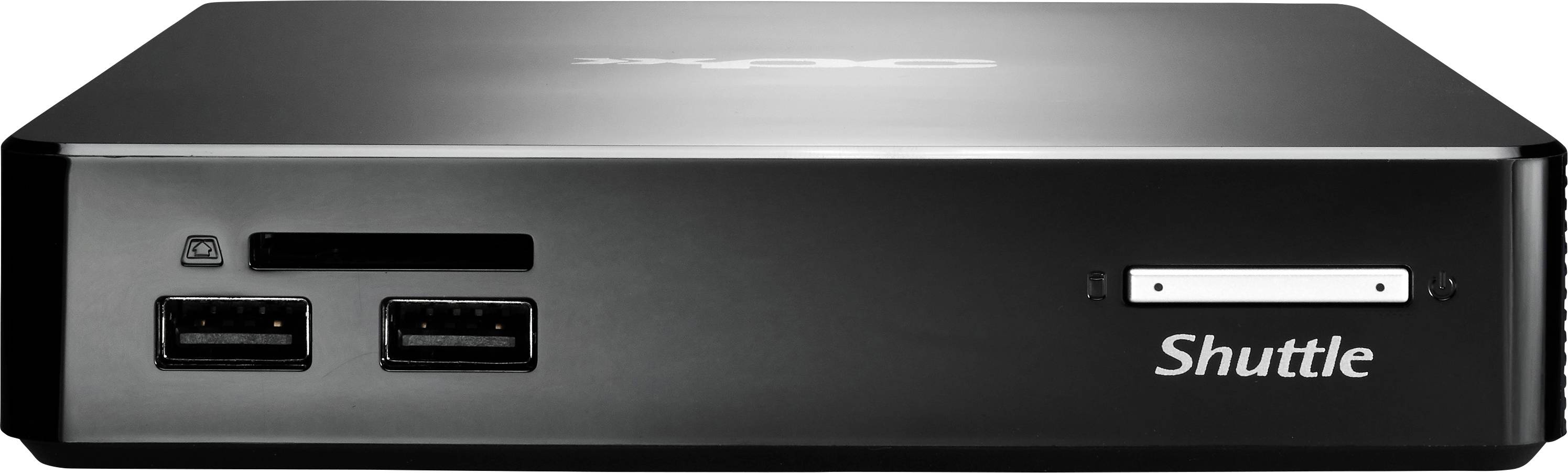 Shuttle Android Mini-PC NS02EV2 Rockchip RK3368 2GB RAM 16GB eMMC Imagination PowerVR SGX6110 Unterstützt Power over Ethernet