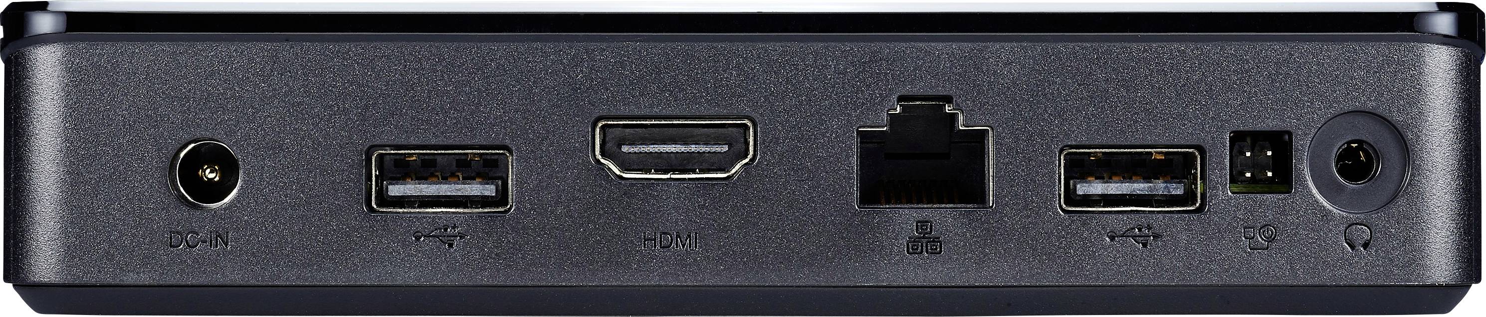 Shuttle Android Mini-PC NS02EV2 Rockchip RK3368 2GB RAM 16GB eMMC Imagination PowerVR SGX6110 Unterstützt Power over Ethernet