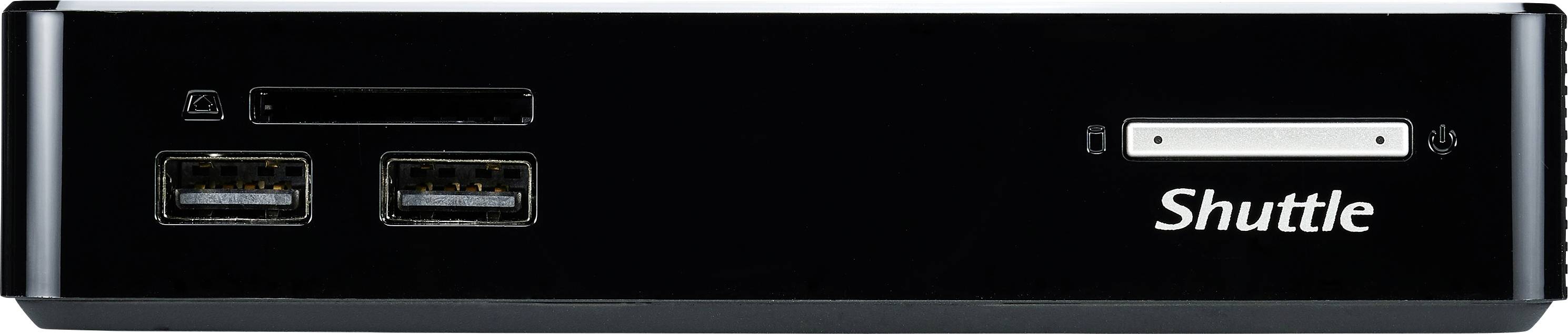 Shuttle Android Mini-PC NS02EV2 Rockchip RK3368 2GB RAM 16GB eMMC Imagination PowerVR SGX6110 Unterstützt Power over Ethernet